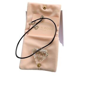 🆕 Lola Rose Acrylic Heart Necklace